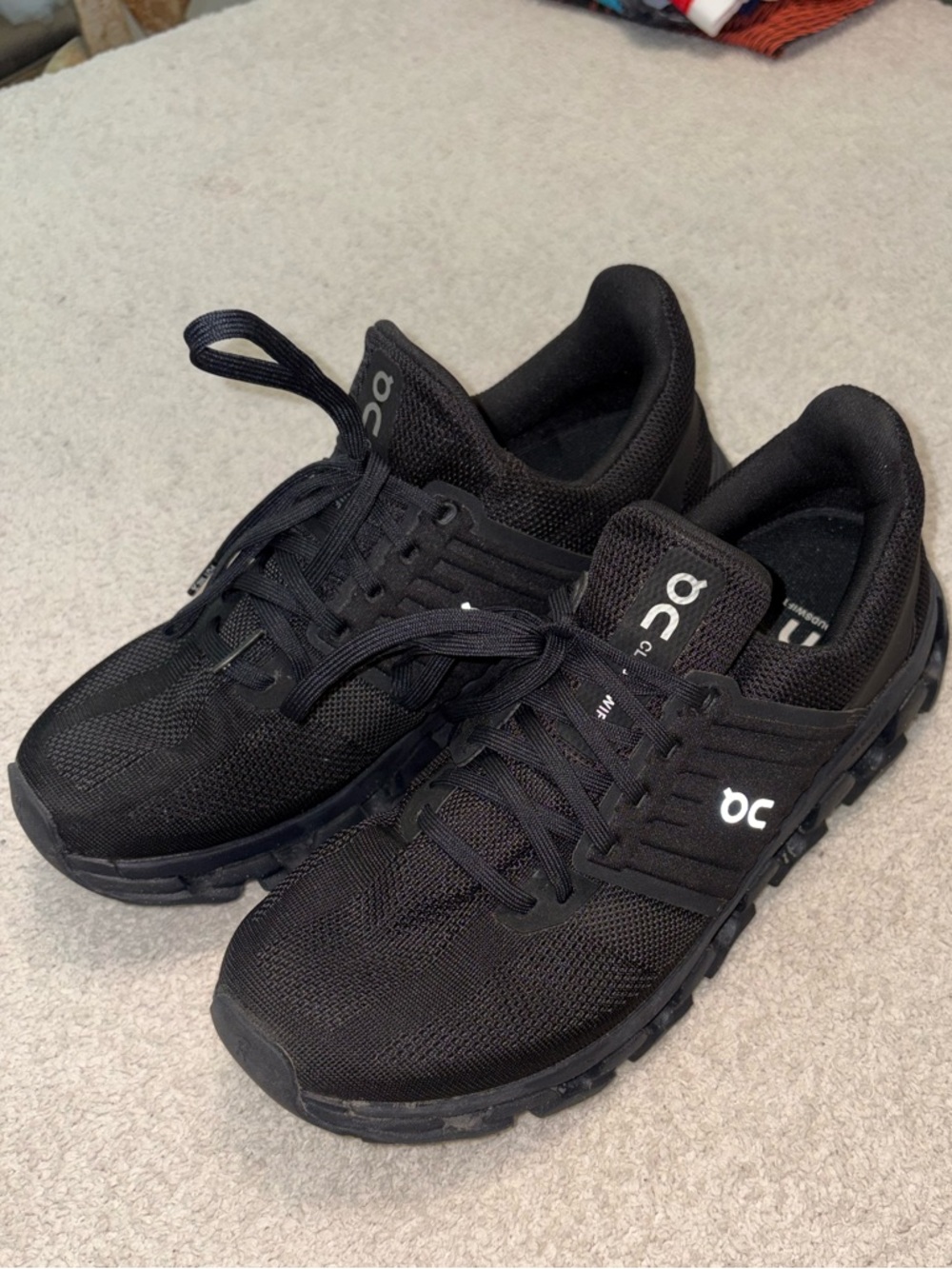 On Running Cloudswift All Black Road Running Shoes - Women’s Size 9